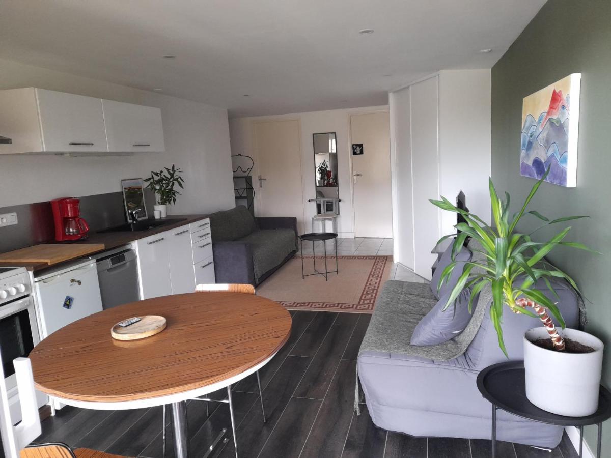 A 5 Mns Du Puy De Dome Avec Vue Imprenable Studio Rez De Jardin 24M2 Neuf A Laschamps Saint-Genès-Champanelle Exterior foto